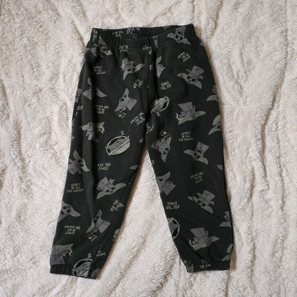 Star Wars Boys 4T Green Mandalorian Pants